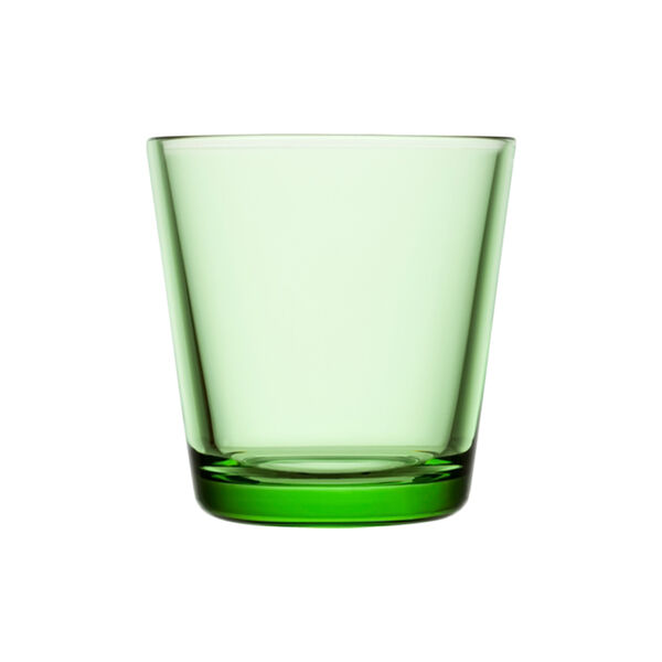 Kartio drikkeglas 2 stk., apple green, Iittala