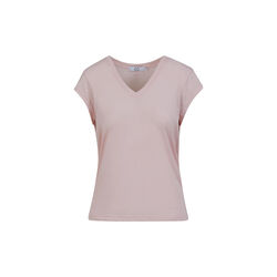 CC Heart Basic V-neck T-shirt, daisy pink CC Heart Basic V-neck T-shirt, daisy pink, Coster Copenhagen