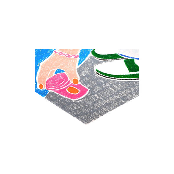 Caf&eacute; au Parc, Poster & Frame