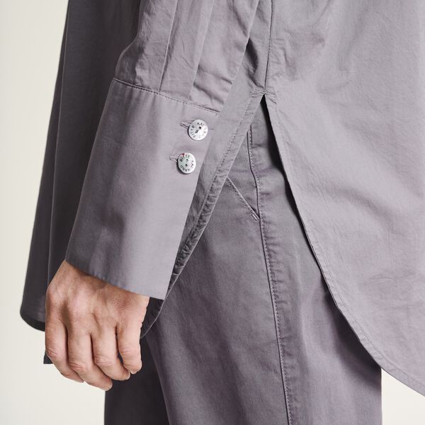 Core cotton stor skjorte, shark, BITTE KAI RAND