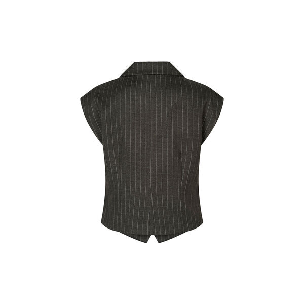 7812RDFNewSolveig vest, dark rock, RUE de FEMME
