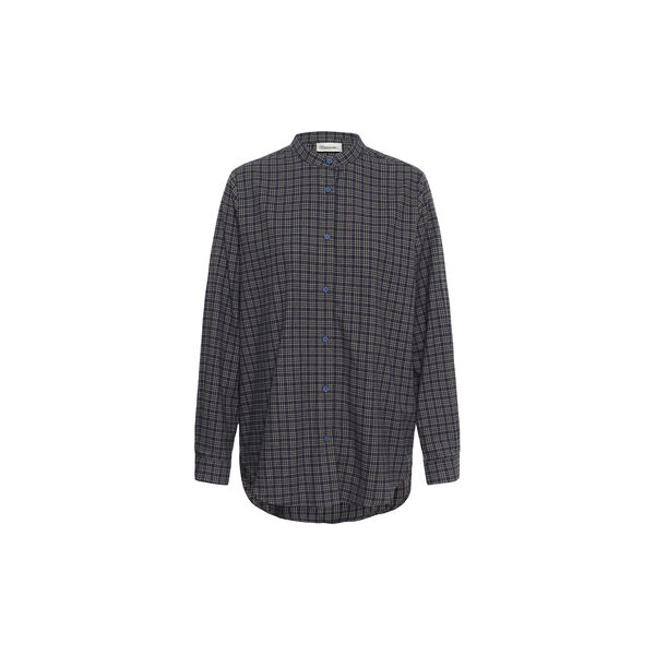 MWLennie Shirt | Dark Sapphire Blue Check | Skjorte, My Essential Wardrobe
