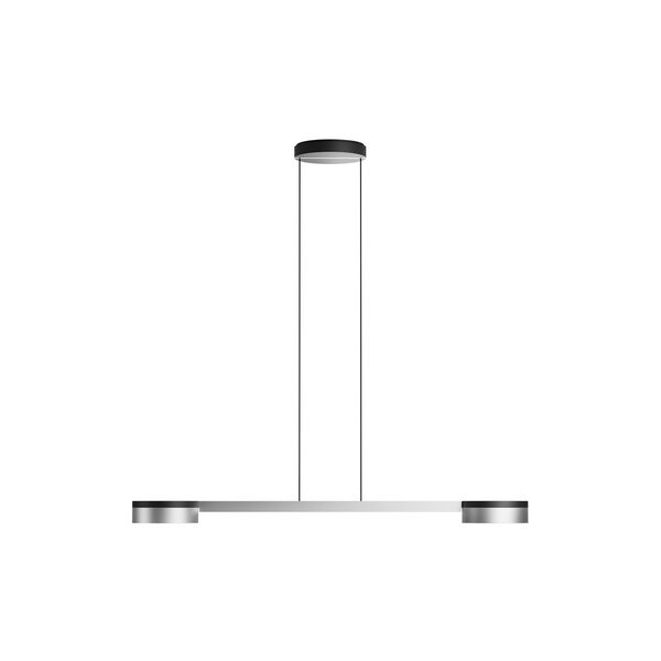 BLADE S2 SLIM pendel, matt black/satin silver, LIGHT-POINT