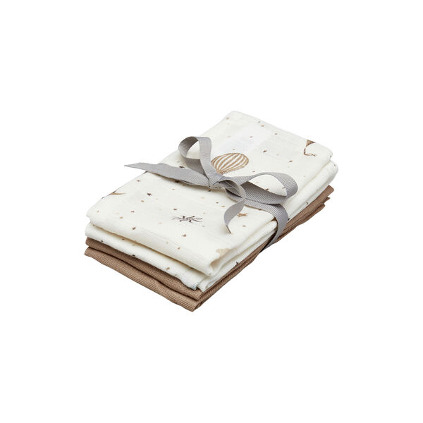 Vaskeklude 4-pak, mix dreamland/camel, Cam Cam Copenhagen