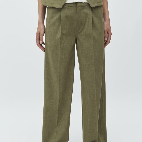 Farin-M Pant, dusty olive melange, mbyM