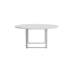 PK54™ spisebord, hvid valset PK54™ spisebord, hvid valset, Fritz Hansen