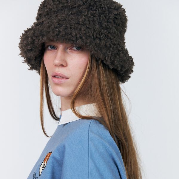 WillowLL Bucket Hat, dark mokka, Lollys Laundry