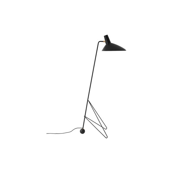 Tripod HM8 gulvlampe, black Tripod HM8 gulvlampe, black, &Tradition