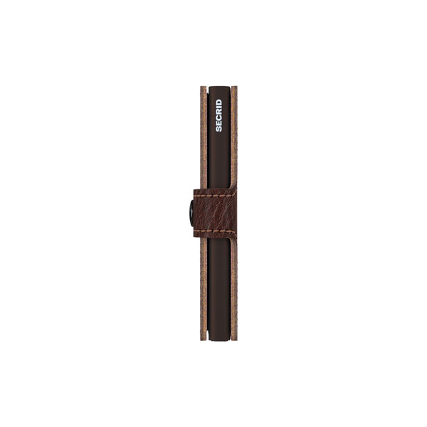 Miniwallet, vegetable tanned espresso/brown Miniwallet, vegetable tanned espresso/brown, Secrid