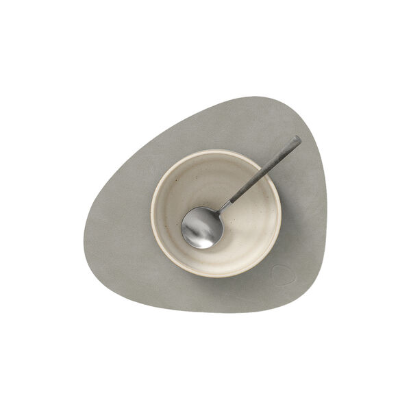 Nupo d&aelig;kkeserviet Curve S, light grey, LIND DNA
