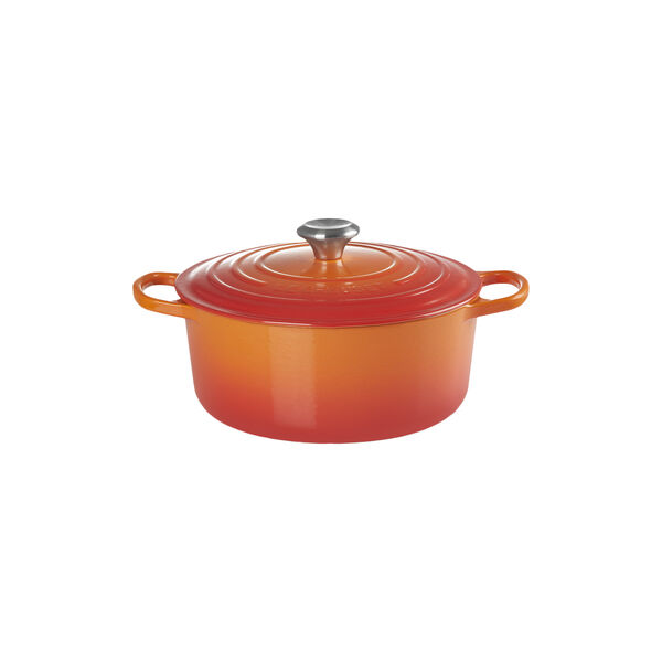 Signature rund st&oslash;bejernsgryde &Oslash; 26 cm, volcanic, Le Creuset