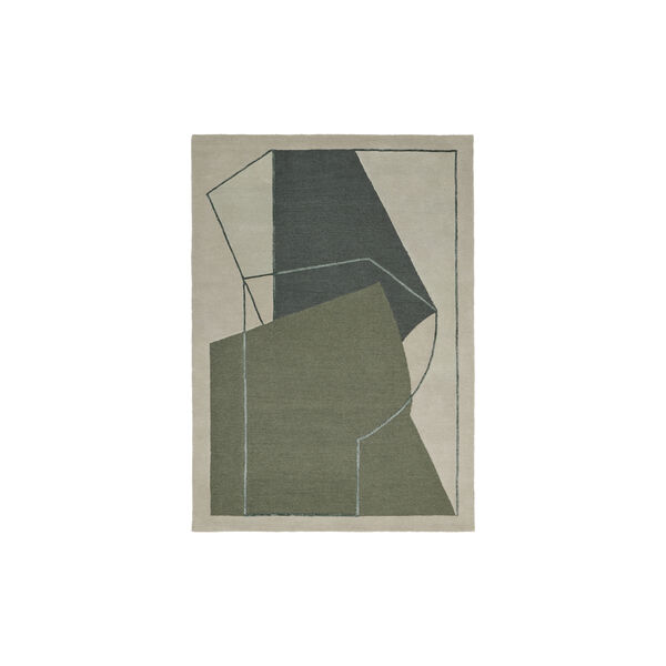 Furbo gulvtæppe, moss, Linie Design