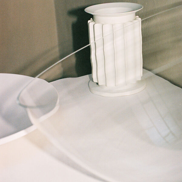 Taccia bordlampe, white, Flos