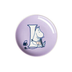 Alfabet lille tallerken L, Moomin Arabia