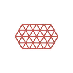 Triangles bordsk&aring;ner, burned red, Zone Denmark