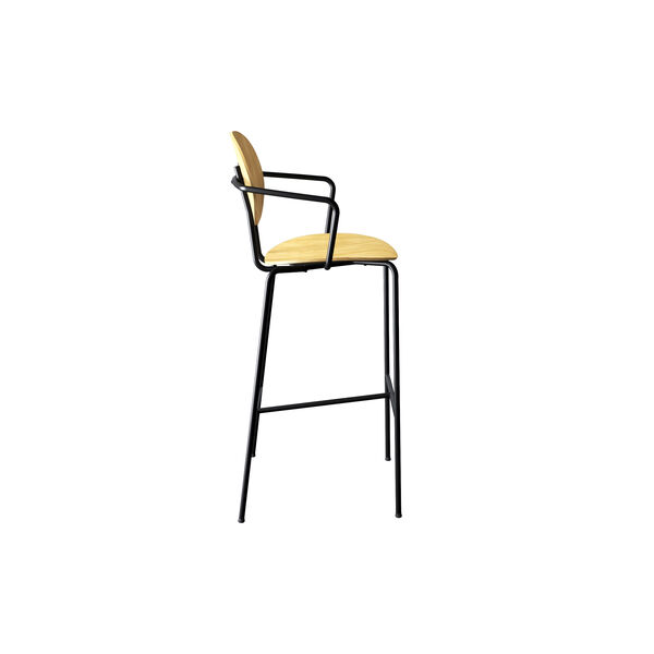 PIET HEIN Bar Chair with Arms, olieret eg PIET HEIN Bar Chair with Arms, olieret eg, Sibast Furniture