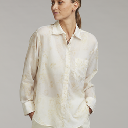 Jackie Shirt, light yellow pattern, Stenstr&ouml;ms
