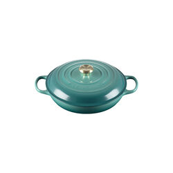 Signature st&oslash;bejern buffetgryde 30 cm, bleu riviera, Le Creuset