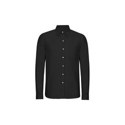 Organic Flannel Shirt, deep black, Colorful Standard