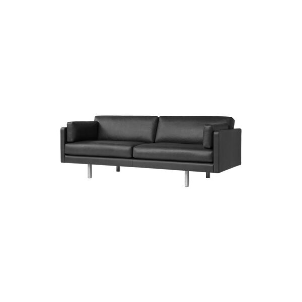 EJ 220-A 3-pers. sofa, sort, Fredericia Furniture