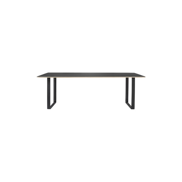 70/70 Table, black 70/70 Table, black, Muuto
