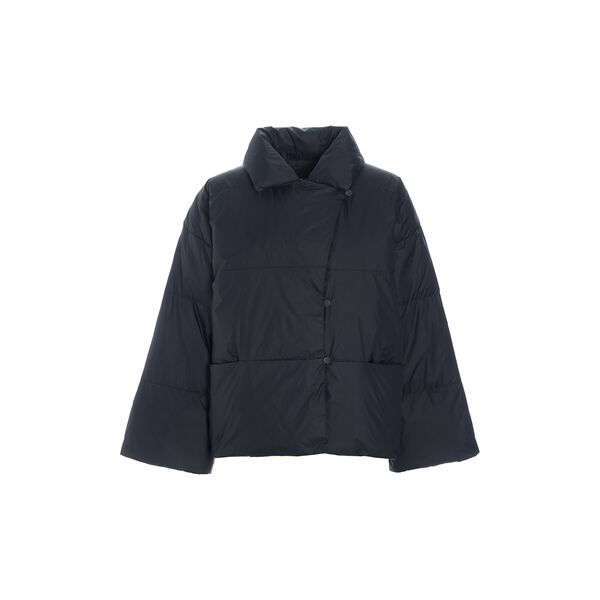 Feather down jakke med revers, black, BITTE KAI RAND