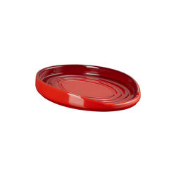 Oval grydeskeholder, cerise, Le Creuset