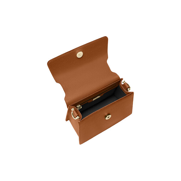 Delia Handbag | Cognac Brown | H&aring;ndtaske, Aigner