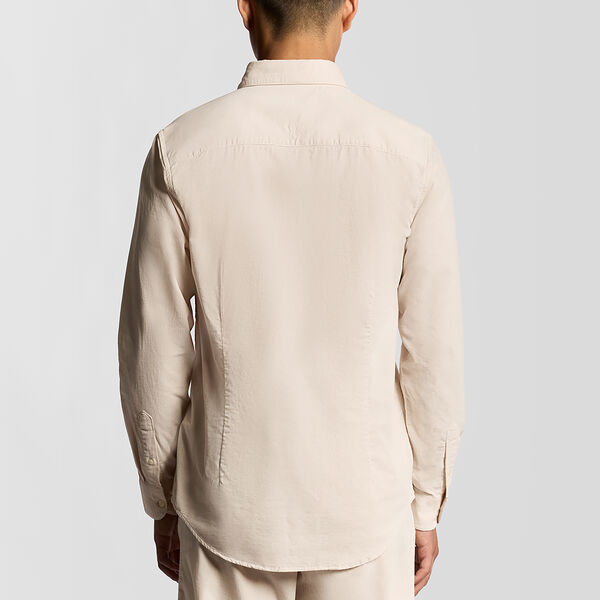 Micro Corduroy Shirt, putty, Lyle & Scott