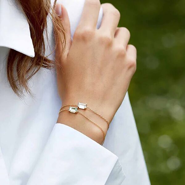 Nord White armb&aring;nd, guld, Ro Copenhagen