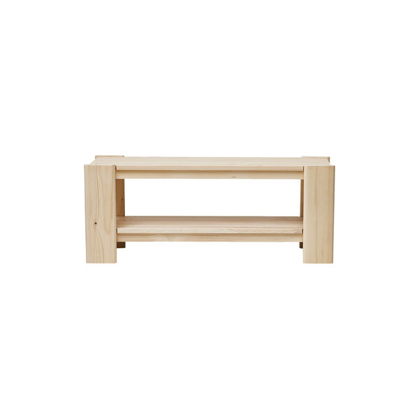 Beam Bench, pine, Form & Refine