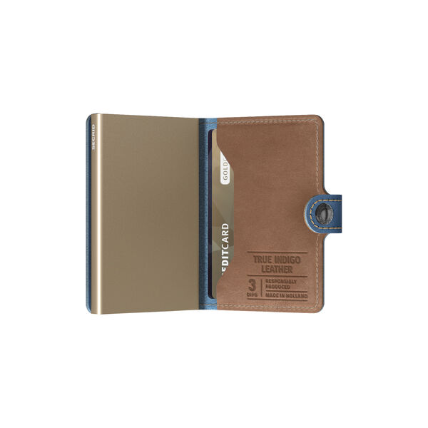Miniwallet, indigo 3/sand, Secrid