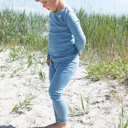 Slim T-shirt, azur, Serendipity