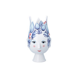 Titania Vase, bl&aring;, Bj&oslash;rn Wiinblad