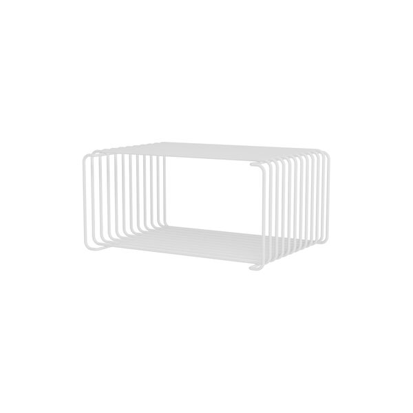 Panton Wire Single halv h&oslash;jde, 38 snow, Montana Furniture