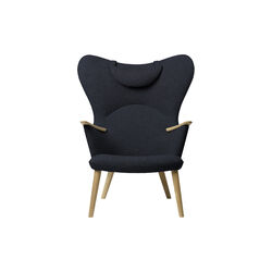 CH78 Mama Bear loungestol, navy/olieret eg, Carl Hansen & Søn