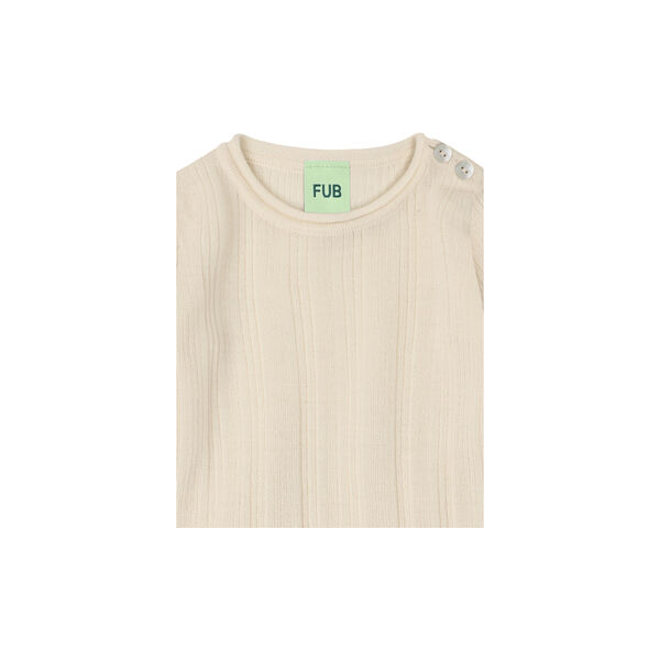 Baby Rib Body, ecru, FUB