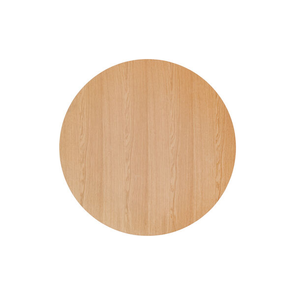 Puffin Dining Table | Round | &Oslash; 140 | Oak Veneer | Spisebord, Audo Copenhagen