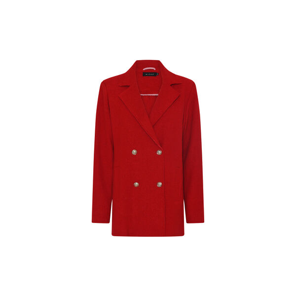 Outdoor Boucle, autumn red, Micha