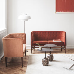 Mayor AJ6 2 pers. sofa, clay, &Tradition