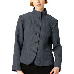 Short Quilted Jacket, ombre blue, Ilse Jacobsen Hornbæk