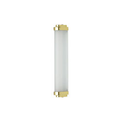 Cabin LED Wall Light 40 cm, polished brass/frosted, Original BTC