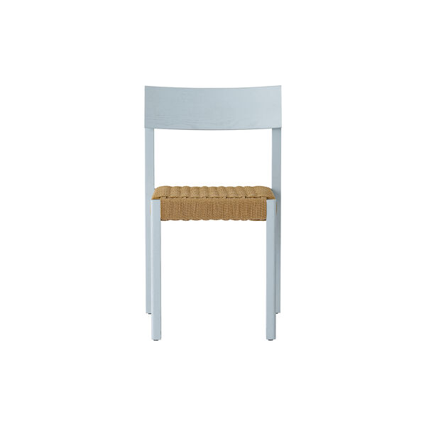 Mauro Dining Chair | Linen Blue Oak/Natural | Stol, Audo Copenhagen