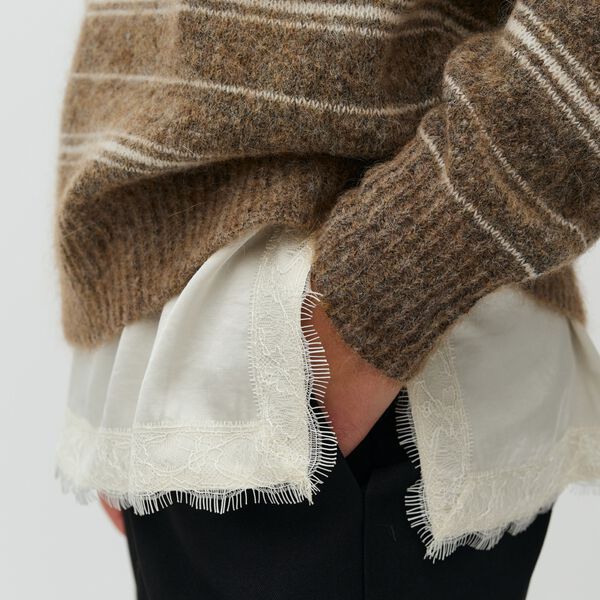 Emin M Knit, falcon stripe, mbyM