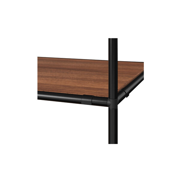 Original Shelf 1+1, walnut, Abstracta® System