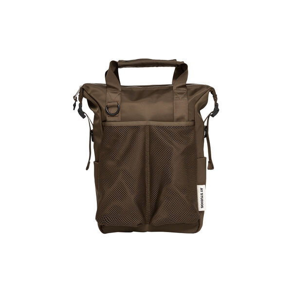 Backpack, dark brown, AY Studios