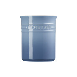 Lille bestik- og redskabskrukke, chambray, Le Creuset