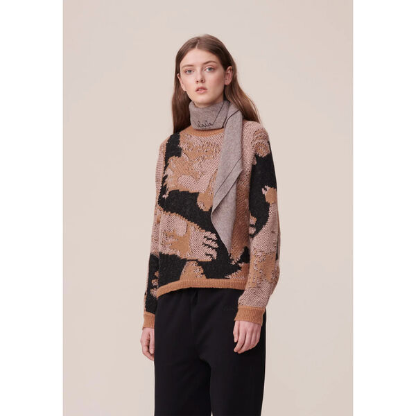 Triangle Solid Logo M, stradivari dark brown melange Triangle Solid Logo M, stradivari dark brown melange, Lala Berlin