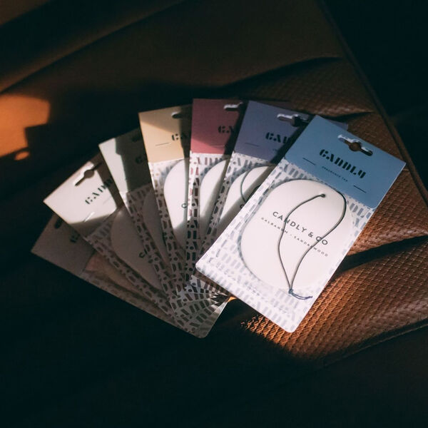 No. 6 Scented Car/Room Tag, Galbanum/Sandalwood No. 6 Scented Car/Room Tag, Galbanum/Sandalwood, Candly & Co