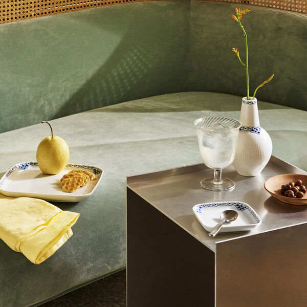 Prinsesse firkantet tallerken 10,5 cm, Royal Copenhagen